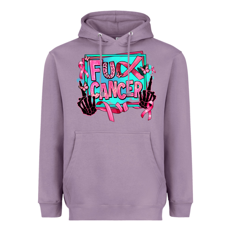 Fuck Cancer Heavyweight Hoodie by AdoDesignShop | Teevron