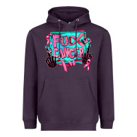Plum fuck cancer Heavyweight Hoodie - AdoDesignShop