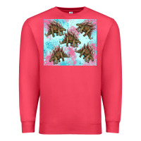 Cardinal dinosaur stegosaurus Premium Sweatshirt - Artiststas