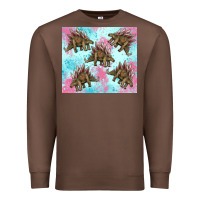 Chestnut dinosaur stegosaurus Premium Sweatshirt - Artiststas