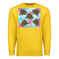 Lemon dinosaur stegosaurus Premium Sweatshirt - Artiststas