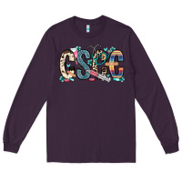 Plum cscc cutaneous squamous cell cancer Long Sleeve Tee - Zillion Design Studio