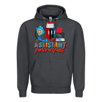 Smoke assistant principal Zipper Hoodie - Zillion Design Studio