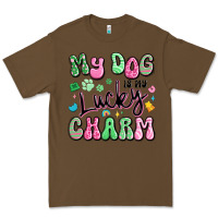 Cacao my dog is my lucky charm Premium Tee - Artiststas