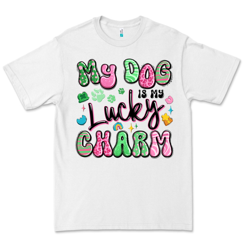 My Dog Is My Lucky Charm Premium Tee by Artiststas | Teevron