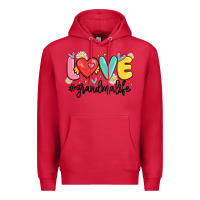 Cardinal love grandma life Premium Hoodie - MaliasSmallBusiness