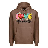 Chestnut love grandma life Premium Hoodie - MaliasSmallBusiness