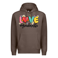 Coffee love grandma life Premium Hoodie - MaliasSmallBusiness