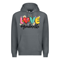 Rock love grandma life Premium Hoodie - MaliasSmallBusiness