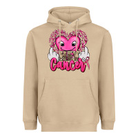 Mushroom hey cancer with middle fingers Heavyweight Hoodie - AdoDesignShop