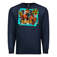 Navy western rodeo Premium Sweatshirt - JahusDesignShop