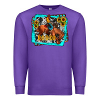 Purple western rodeo Premium Sweatshirt - JahusDesignShop