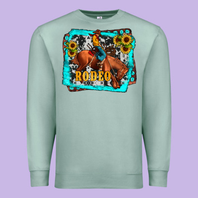 Western Rodeo Premium Sweatshirt Designed By Jahusdesignshop