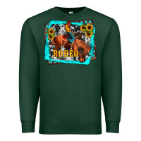 Sports Green western rodeo Premium Sweatshirt - JahusDesignShop