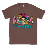 Chestnut mom life with skull Classic Tee - texasbilliewilder