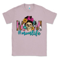 Lilac mom life with skull Classic Tee - texasbilliewilder