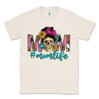 Natural mom life with skull Classic Tee - texasbilliewilder