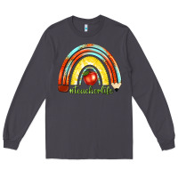 Smoke teacher life with rainbow Long Sleeve Tee - texasbilliewilder