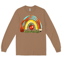 Toasted Coconut teacher life with rainbow Long Sleeve Tee - texasbilliewilder
