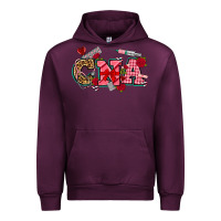 Mauve Wine valentines day cna Urban Hoodie - NancyCooperArtShop