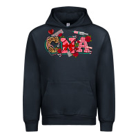 Navy valentines day cna Urban Hoodie - NancyCooperArtShop