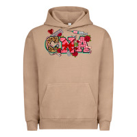 Pigment Burro valentines day cna Urban Hoodie - NancyCooperArtShop