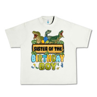 Pistachio sister of the birthday boy Urban Heavy Tee - MaliasSmallBusiness