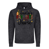 Vintage Black santa's favorite nurse Vintage Hoodie - AdoDesignShop