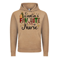 Santa's Favorite Nurse Vintage Hoodie | Teevron