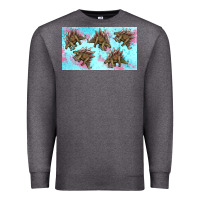 Charcoal Heather dinosaur stegosaurus sippy cup Premium Sweatshirt - Artiststas