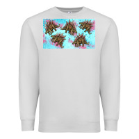 Dove Grey dinosaur stegosaurus sippy cup Premium Sweatshirt - Artiststas