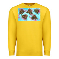 Lemon dinosaur stegosaurus sippy cup Premium Sweatshirt - Artiststas