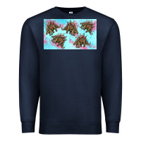 Navy dinosaur stegosaurus sippy cup Premium Sweatshirt - Artiststas