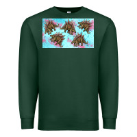 Sports Green dinosaur stegosaurus sippy cup Premium Sweatshirt - Artiststas