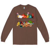 Chestnut teacher name frame custom Long Sleeve Tee - texasbilliewilder