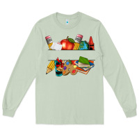 Matcha teacher name frame custom Long Sleeve Tee - texasbilliewilder