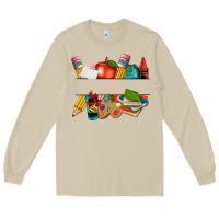 Mushroom teacher name frame custom Long Sleeve Tee - texasbilliewilder