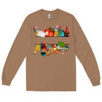 Toasted Coconut teacher name frame custom Long Sleeve Tee - texasbilliewilder
