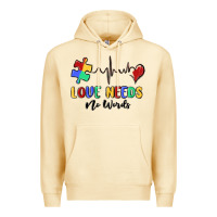 Pina Colada love needs no words Premium Hoodie - MaliasSmallBusiness
