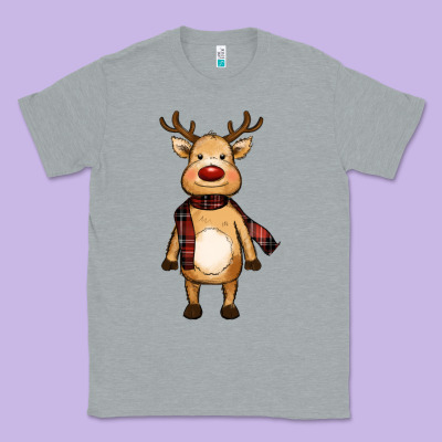 Cute Reindeer Classic Tee Designed By Ranaportraitstore