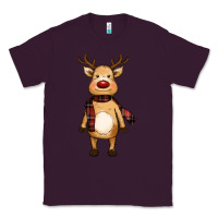 Plum cute reindeer Classic Tee - RanaPortraitStore