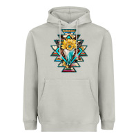 Moon Dust cowhide leopard bull skull aztec Heavyweight Hoodie - JahusDesignShop