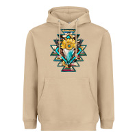 Mushroom cowhide leopard bull skull aztec Heavyweight Hoodie - JahusDesignShop