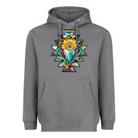 Storm cowhide leopard bull skull aztec Heavyweight Hoodie - JahusDesignShop