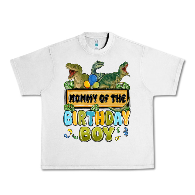 Mommy Of The Birthday Boy Urban Heavy Tee by MaliasSmallBusiness | Teevron