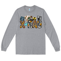 Heather Grey x ray Long Sleeve Tee - Zillion Design Studio