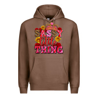 Chestnut sassy little thing with crown Premium Hoodie - AdoDesignShop