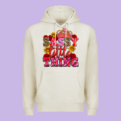Sassy Little Thing With Crown Premium Hoodie Designed By Adodesignshop