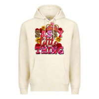 Tofu sassy little thing with crown Premium Hoodie - AdoDesignShop