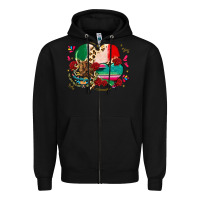 Black mexican hearts Zipper Hoodie - CTS Tumbler Store